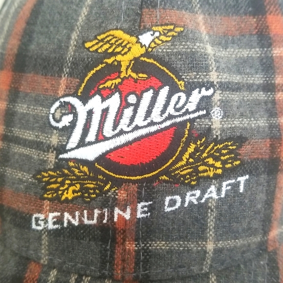 New Miller Harley Davidson Embroidered Tweed Cap - Picture 2 of 7